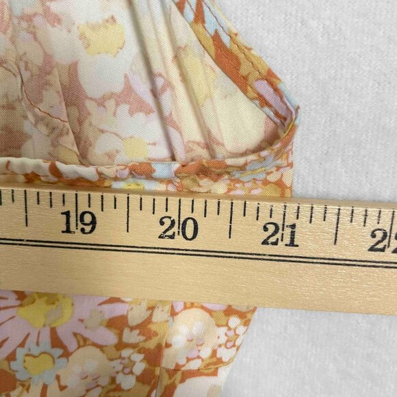 GAP NWT Floral Smocked Back Sundress Size XXL - Picture 7 of 8